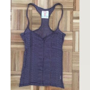 Free People Intimately Lace Tank Top